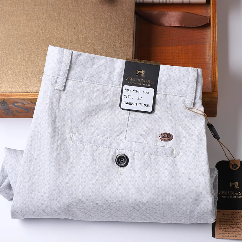 Summer Plaid Thin Straight Skinny Korea Style Clothes Men Pants 2023 White Office Dress Trousers for Male
Summer Plaid Thin Straight Skinny Korea Style Clothes Men Pants 2023 White Office Dress Trousers for Male