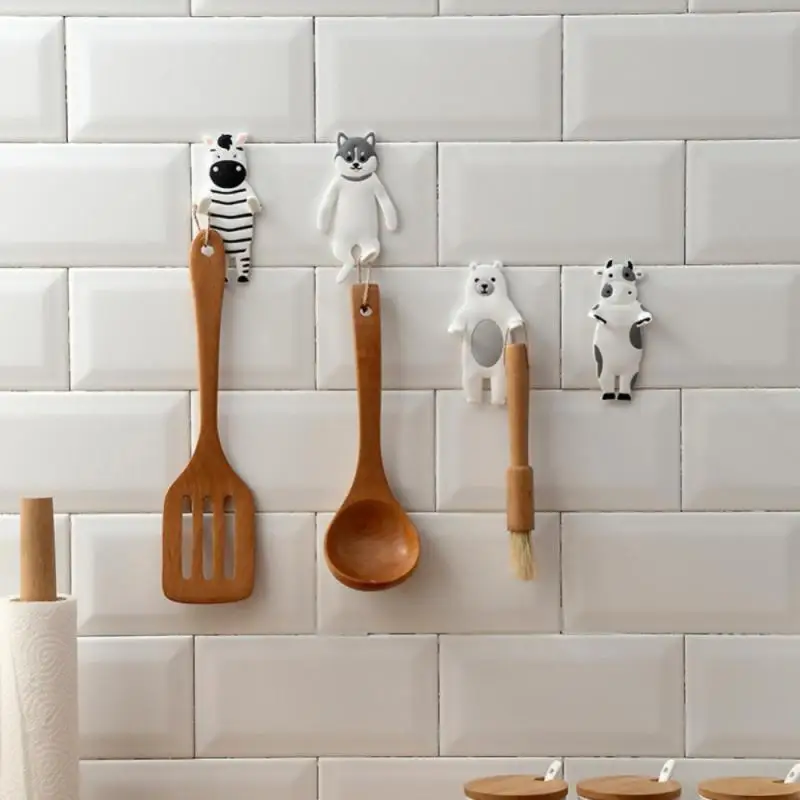 Multifunctional Flexible Soft Glue Traceless Adhesive Hook Kitchen Storage Cartoon Animal Mask Hook SuctionHook Key Holder Wall
Multifunctional Flexible Soft Glue Traceless Adhesive Hook Kitchen Storage Cartoon Animal Mask Hook SuctionHook Key Holder Wall