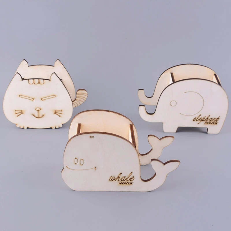 Multi -functional fashion creative pen holder Wooden cute storage box recruiting cat whale Elephant kawaii desk accessories
Multi -functional fashion creative pen holder Wooden cute storage box recruiting cat whale Elephant kawaii desk accessories