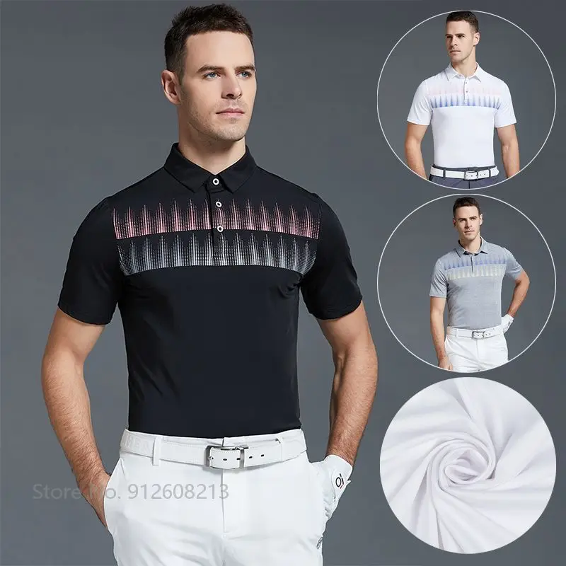 SWAN LOVE GOLF Men Sports Polo Shirt Golf Male Short-Sleeve T-Shirt Man Breathable Print Tops Quick-dry Lapel Sportswear S-XXL
SWAN LOVE GOLF Men Sports Polo Shirt Golf Male Short-Sleeve T-Shirt Man Breathable Print Tops Quick-dry Lapel Sportswear S-XXL
