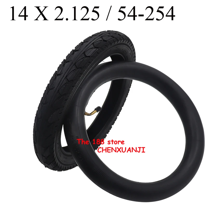 14 X 2.125 / 54-254 tyre inner tube fits Many Gas Electric Scooters and e-Bike 14*2.125 tire 14 inch wheel Tire 
14 X 2.125 / 54-254 tyre inner tube fits Many Gas Electric Scooters and e-Bike 14*2.125 tire 14 inch wheel Tire