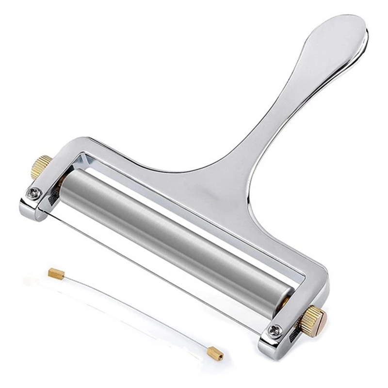 Hot Cheese Slicer,Cheese Slicer With Adjustable, With Wire For Soft And Semi-Hard Cheese-Includes 1 Replaceable Cutting Wire
Hot Cheese Slicer,Cheese Slicer With Adjustable, With Wire For Soft And Semi-Hard Cheese-Includes 1 Replaceable Cutting Wire