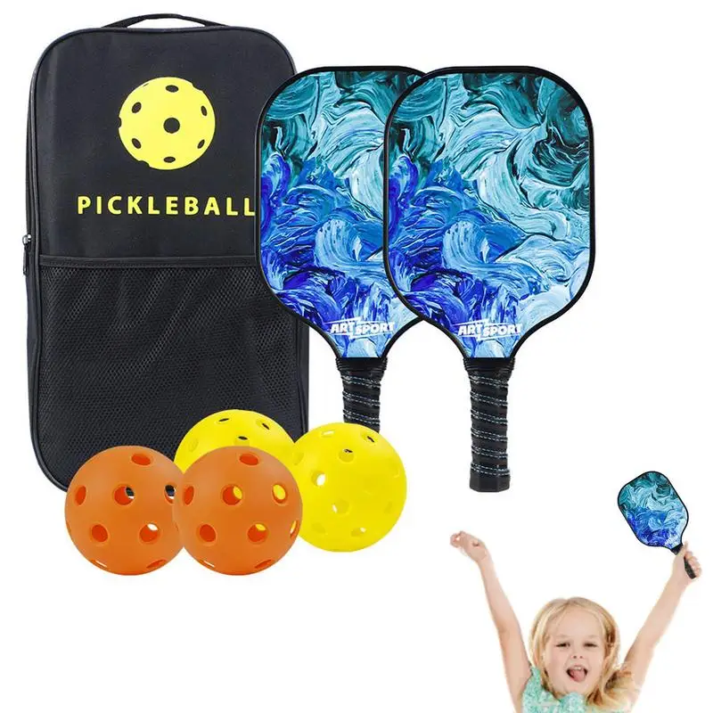Set 2 Honeycomb Core Rackets 4 Balls Lightweight Equipment With 1 Portable Bag
Set 2 Honeycomb Core Rackets 4 Balls Lightweight Equipment With 1 Portable Bag