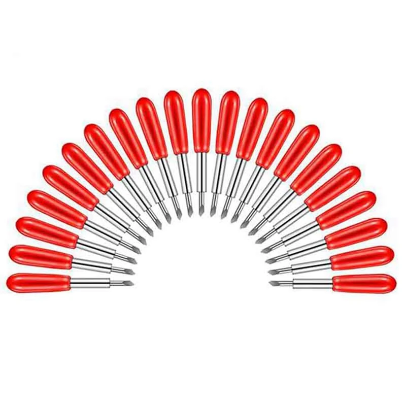 75Pcs 45 Degree For Roland Cutting Plotter Vinyl Cutter Knife Blade Blade High Hardness Tungsten Carbide Machine Tool
75Pcs 45 Degree For Roland Cutting Plotter Vinyl Cutter Knife Blade Blade High Hardness Tungsten Carbide Machine Tool