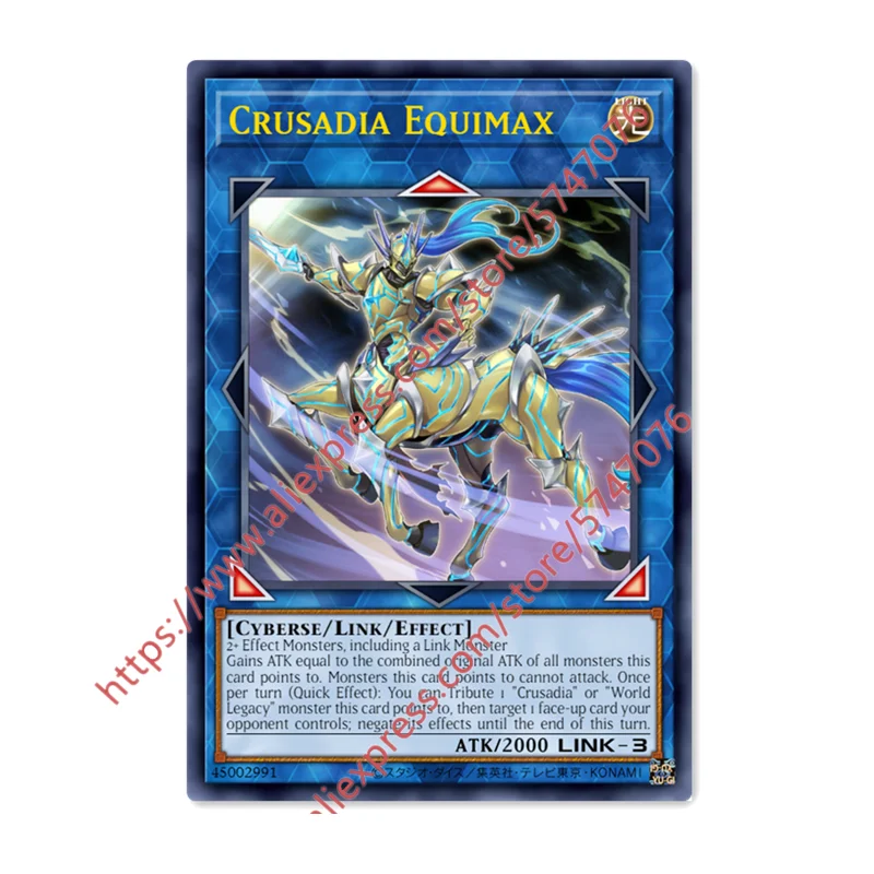 Yu Gi Oh Crusadia Equimax SR Japanese English DIY Toys Hobbies Hobby Collectibles Game Collection Anime Cards
Yu Gi Oh Crusadia Equimax SR Japanese English DIY Toys Hobbies Hobby Collectibles Game Collection Anime Cards