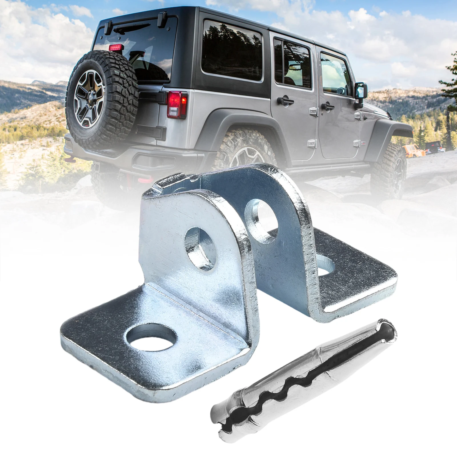 Accessories Check Bracket For Cherokee For Jeep Metal Repair 55012900AB Bracket&Pin Door Check High Quality High Reliability
Accessories Check Bracket For Cherokee For Jeep Metal Repair 55012900AB Bracket&Pin Door Check High Quality High Reliability