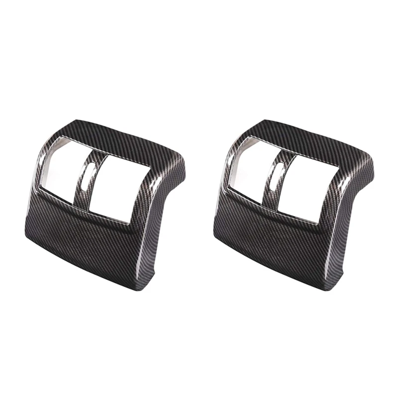 2X ABS Carbon Fiber Rear Air Condition Outlet Vent Cover Trim Sticker For Mercedes Benz W212 E-Class 2012-2015 
2X ABS Carbon Fiber Rear Air Condition Outlet Vent Cover Trim Sticker For Mercedes Benz W212 E-Class 2012-2015