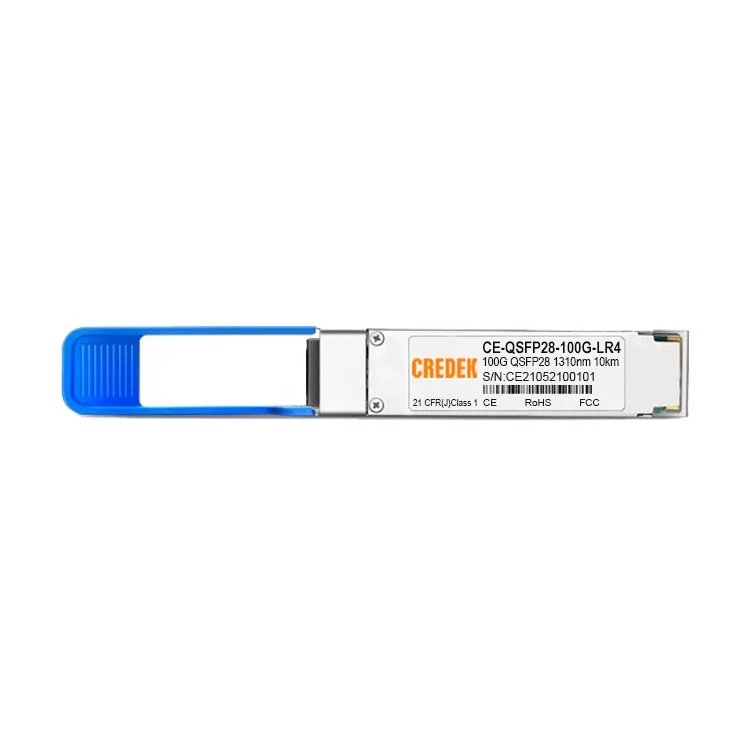 100G LR4 Module QSFP28 LR4 1310nm 10KM DDM DOM100GBASE-LR4 100G QSFP28 LR4 Optic Transceiver
100G LR4 Module QSFP28 LR4 1310nm 10KM DDM DOM100GBASE-LR4 100G QSFP28 LR4 Optic Transceiver