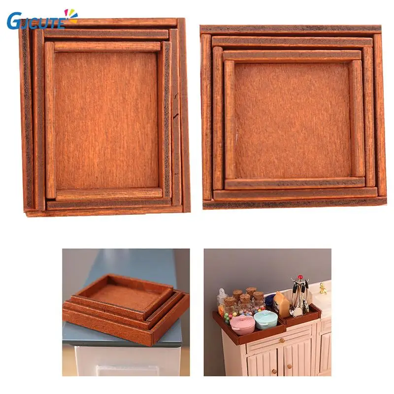 3Pcs/set L M S Mini Wooden Food Tray Doll House Miniature Kitchen Accessories For 1:6/ 1:12 Scale Dollhouse Decoration Kids Gift
3Pcs/set L M S Mini Wooden Food Tray Doll House Miniature Kitchen Accessories For 1:6/ 1:12 Scale Dollhouse Decoration Kids Gift