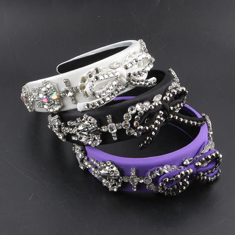 Summer Floral Crystal Bowknot Headbands Luxury Colorful Rhinestone Hairband Hair Accessories For Women 54
Summer Floral Crystal Bowknot Headbands Luxury Colorful Rhinestone Hairband Hair Accessories For Women 54