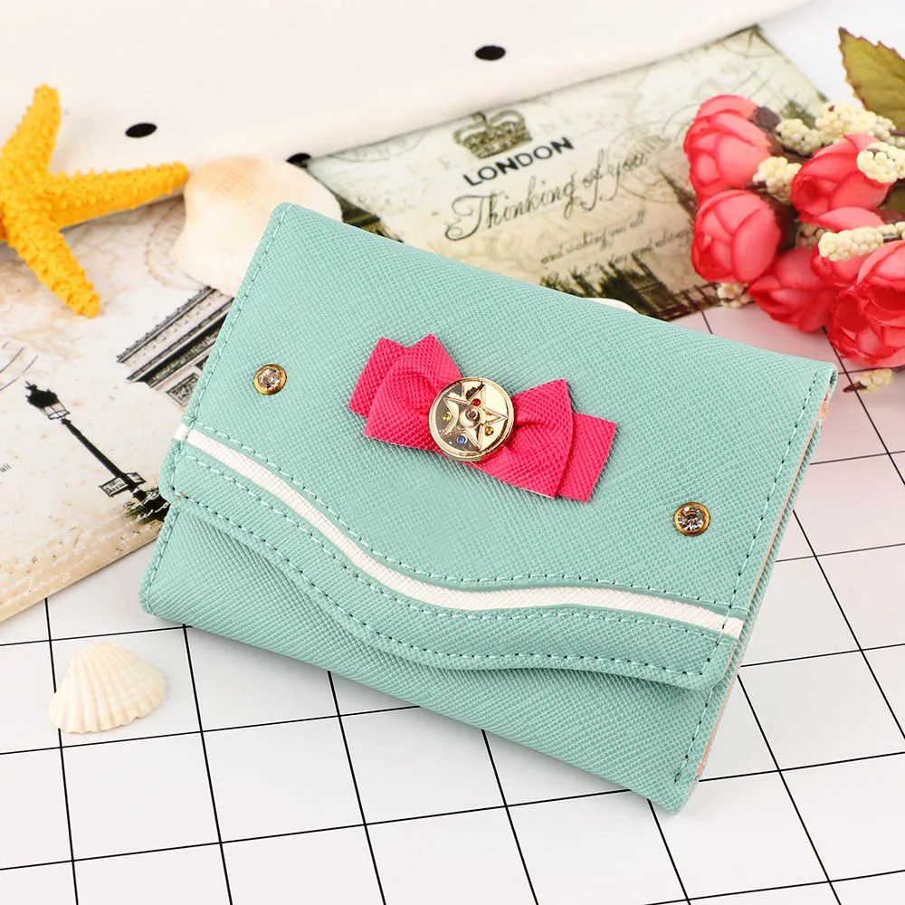 Candy Gift Fashion Bag Knot Purse Color Sale Short Women Hot Wallet Sailor Coin Girl Clutch Leather Sweet Bow Moon Style Card
Candy Gift Fashion Bag Knot Purse Color Sale Short Women Hot Wallet Sailor Coin Girl Clutch Leather Sweet Bow Moon Style Card