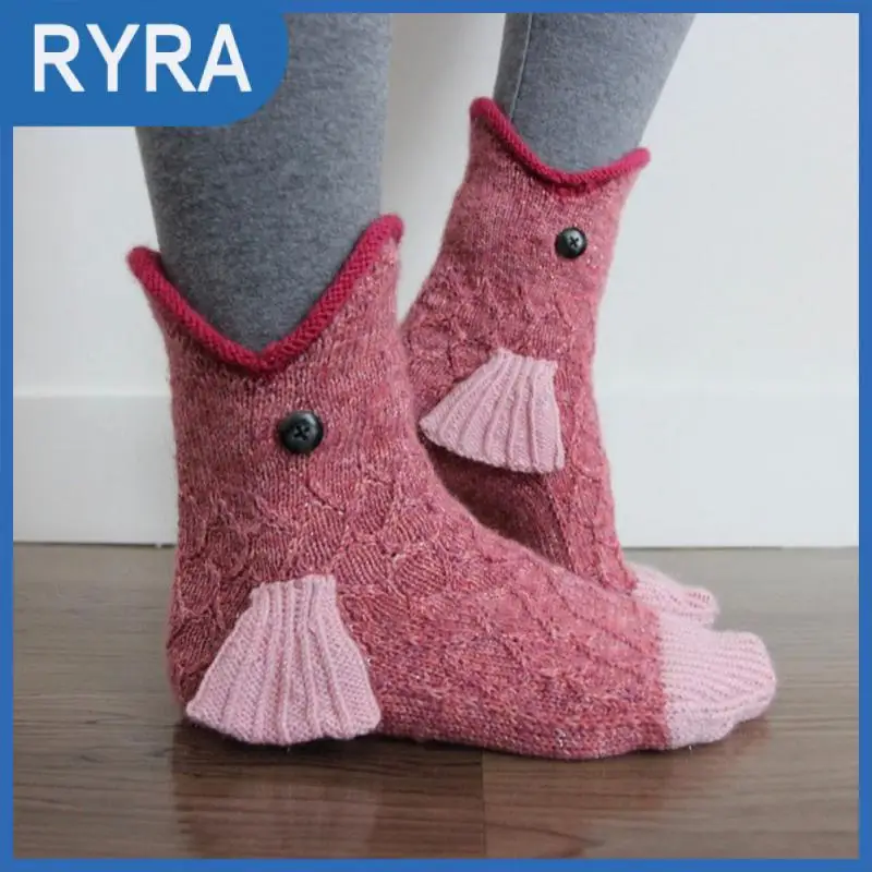 Winter Socks Animal Fish Chameleon Kawaii Cotton Socks Knit Funky Knitting Pattern Christmas Gift Keep Warm Teens Girls Socks
Winter Socks Animal Fish Chameleon Kawaii Cotton Socks Knit Funky Knitting Pattern Christmas Gift Keep Warm Teens Girls Socks