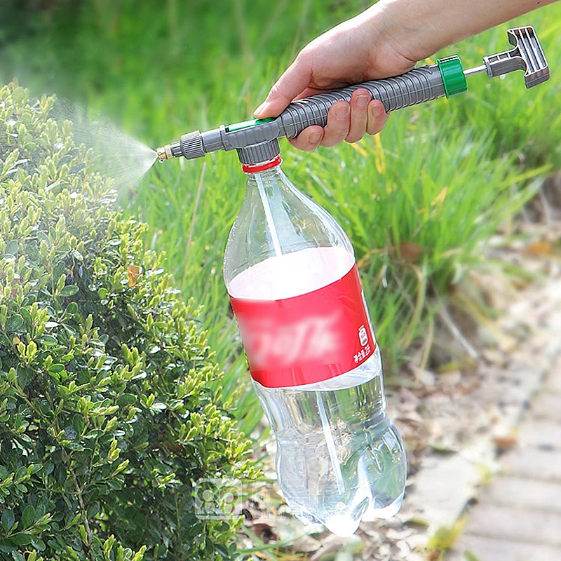 Manual High Pressure Air Pump Sprayer Adjustable Drink Bottle Spray Head Nozzle Garden Watering Tool Sprayer Agriculture Tools
Manual High Pressure Air Pump Sprayer Adjustable Drink Bottle Spray Head Nozzle Garden Watering Tool Sprayer Agriculture Tools