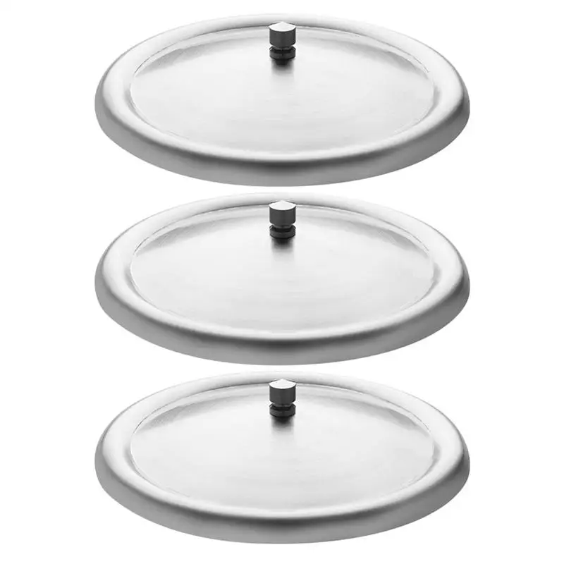 3pcs Stainless Steel Round Cup Covers Durable Cup Lids Dust-Proof Heat Preservation Cup Lids
3pcs Stainless Steel Round Cup Covers Durable Cup Lids Dust-Proof Heat Preservation Cup Lids