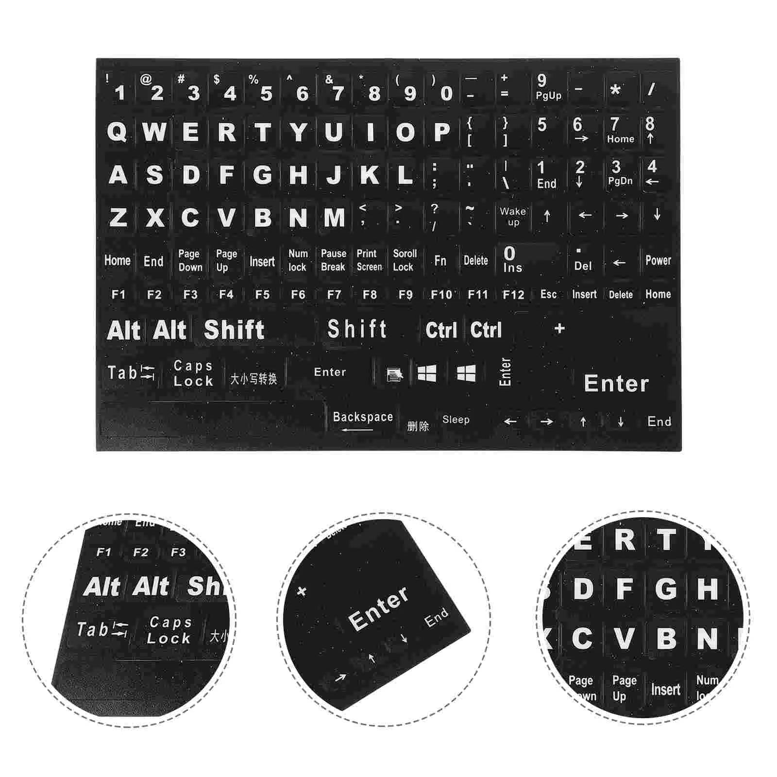 Keyboard Stickers Laptop Letter Decals Replacement Labels Cover Dark The Glow Keycap Key Mechanical Skin Label Computer Letters 
Keyboard Stickers Laptop Letter Decals Replacement Labels Cover Dark The Glow Keycap Key Mechanical Skin Label Computer Letters
