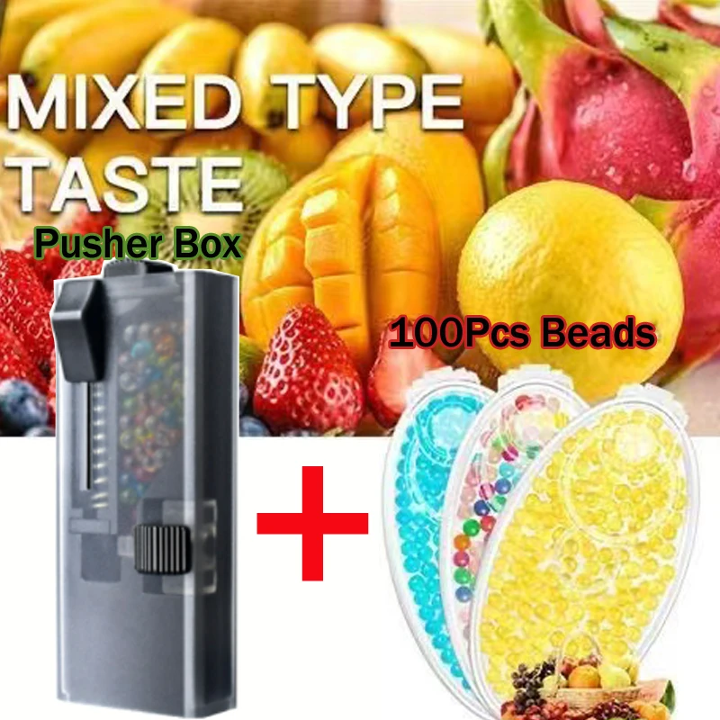 Cigarette Beads Mix Fruit Black Ice mint Smoking Pops Simple Pusher Box Iced Blueberry Menthol flavor Smoking Filter Men Gift
Cigarette Beads Mix Fruit Black Ice mint Smoking Pops Simple Pusher Box Iced Blueberry Menthol flavor Smoking Filter Men Gift