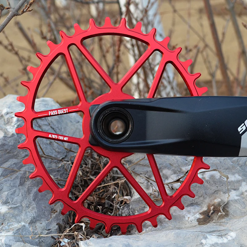PASS QUEST SRAM Gx xx1 Eagle GXP Oval Mountain Bike Narrow Sprocket 30-44T Bicycle 0mm Offset Crank 7075 Aluminum
PASS QUEST SRAM Gx xx1 Eagle GXP Oval Mountain Bike Narrow Sprocket 30-44T Bicycle 0mm Offset Crank 7075 Aluminum
