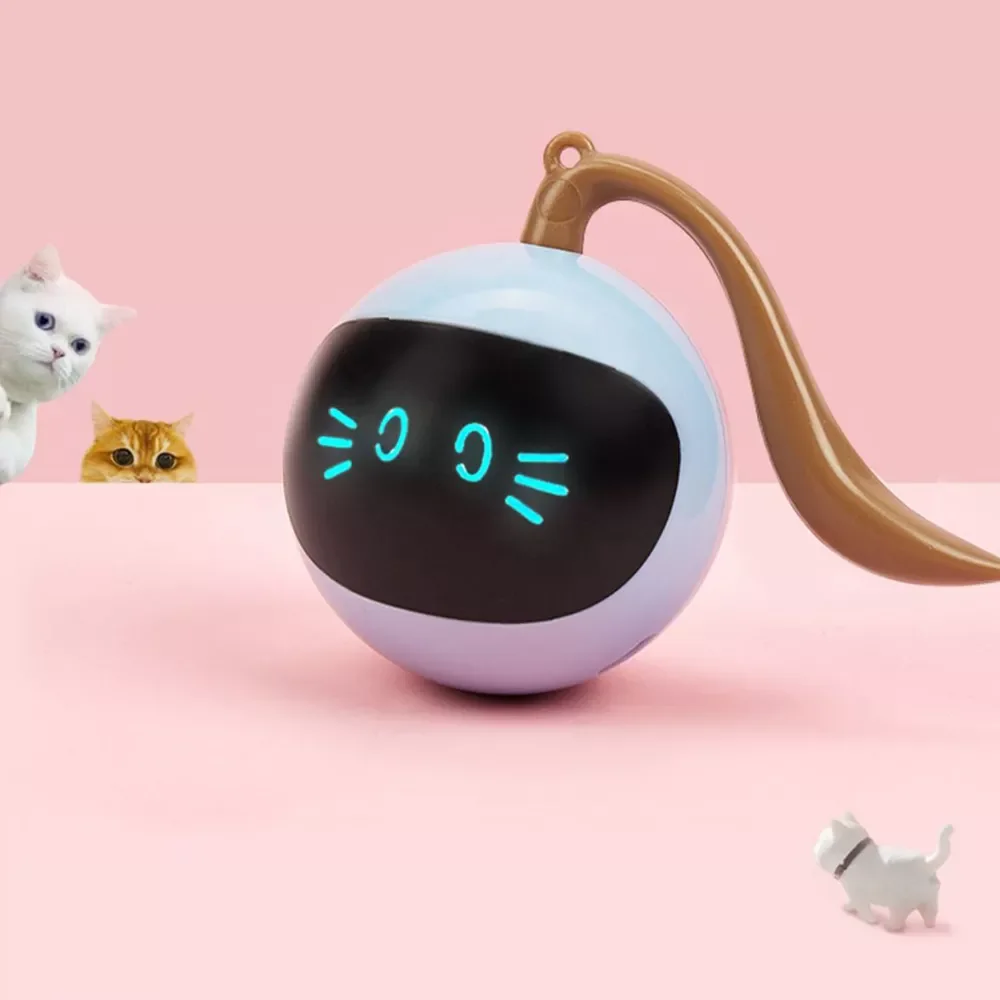 NEW2023 Smart Interactive Cat Ball Toys USB Rechargeable Self Rotating Indoor Teaser Selfplay Exercise Toys Pet Accessories
NEW2023 Smart Interactive Cat Ball Toys USB Rechargeable Self Rotating Indoor Teaser Selfplay Exercise Toys Pet Accessories