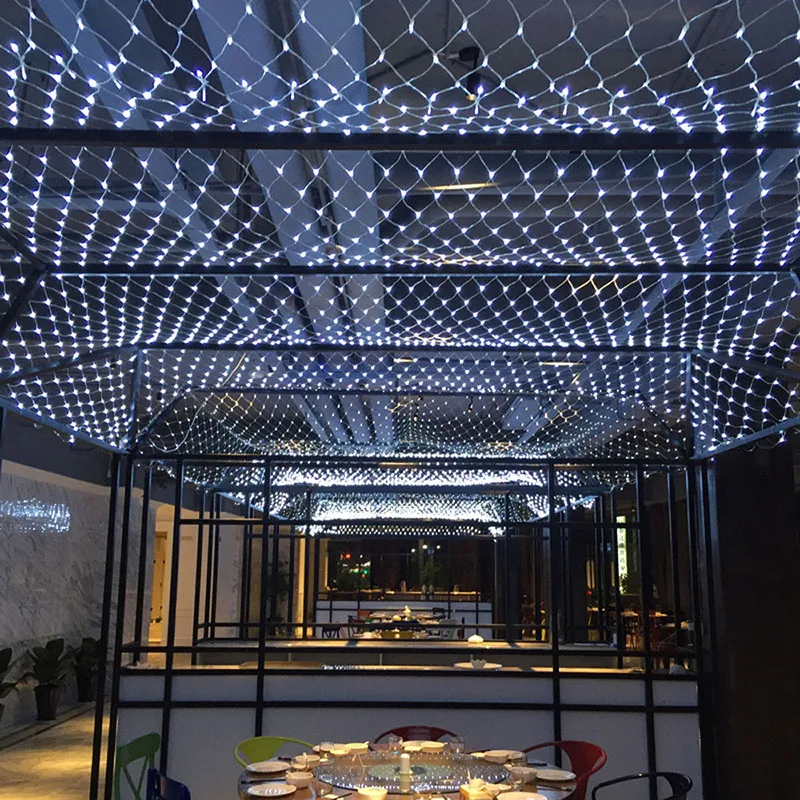 Outdoor Fishing Net Curtain Mesh Fairy Lights Outdoor Street Garden Garland New Year Christmas Lights Decoration 1.5x1.5m 96LEDs
Outdoor Fishing Net Curtain Mesh Fairy Lights Outdoor Street Garden Garland New Year Christmas Lights Decoration 1.5x1.5m 96LEDs