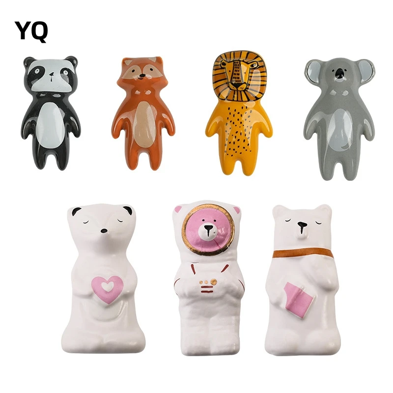 Cartoon Children's Room Furniture Handle Ceramic Drawer Knobs Cabinet Handles for Kids Animal Shape Kitchen Handle Door Hardware
Cartoon Children's Room Furniture Handle Ceramic Drawer Knobs Cabinet Handles for Kids Animal Shape Kitchen Handle Door Hardware