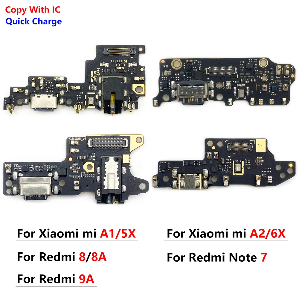 tested USB Charging Socket Port Charger Board Flex Cable For Xiaomi Mi A1 A2 Redmi 8 8A 9A Note 7 Connector With Microphone
tested USB Charging Socket Port Charger Board Flex Cable For Xiaomi Mi A1 A2 Redmi 8 8A 9A Note 7 Connector With Microphone
