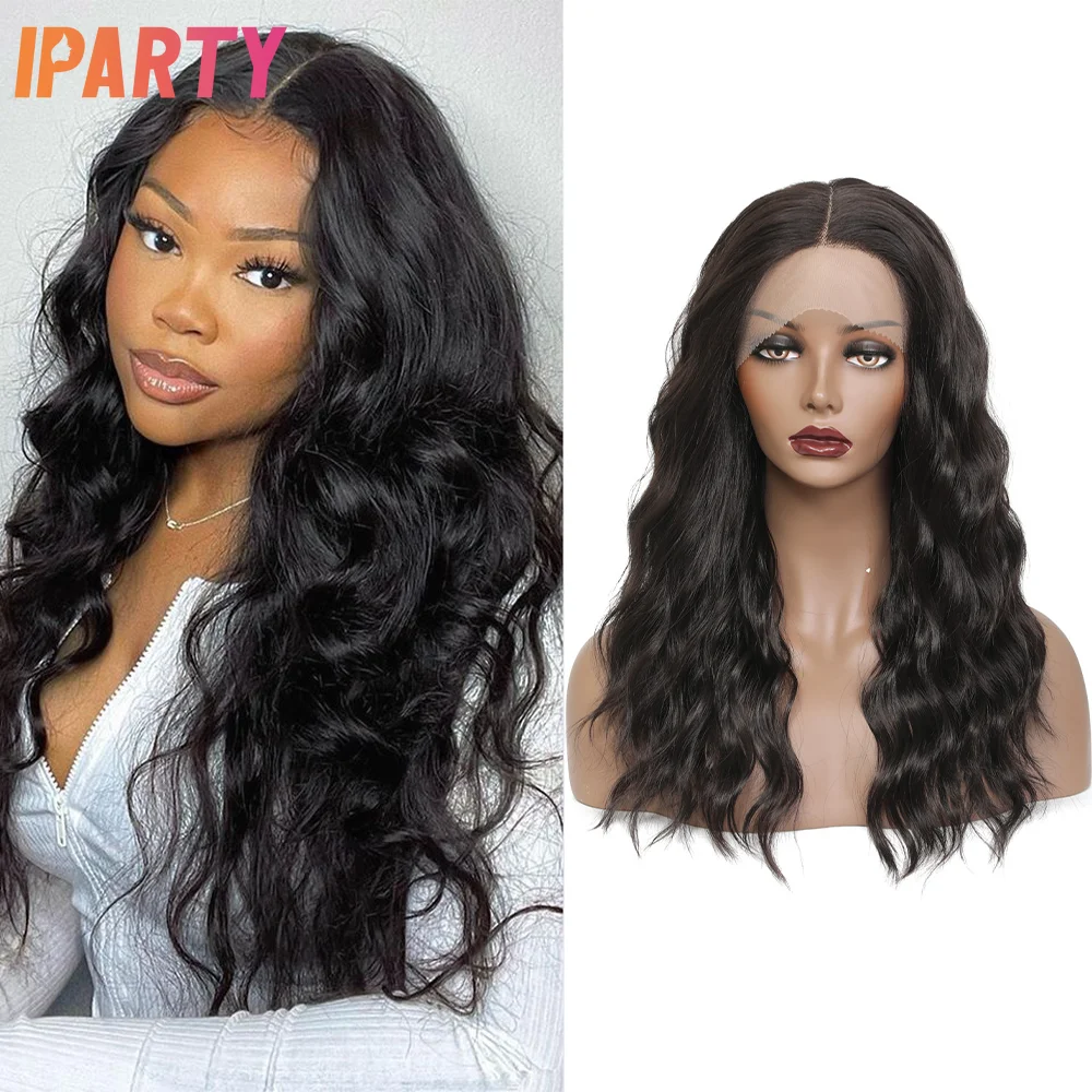 Black Color Synthetic Lace Front Wig 20 Inches Middle Part Lace Long Wavy Heat Resistant Fibers Wigs For Women Multi Color Daily
Black Color Synthetic Lace Front Wig 20 Inches Middle Part Lace Long Wavy Heat Resistant Fibers Wigs For Women Multi Color Daily