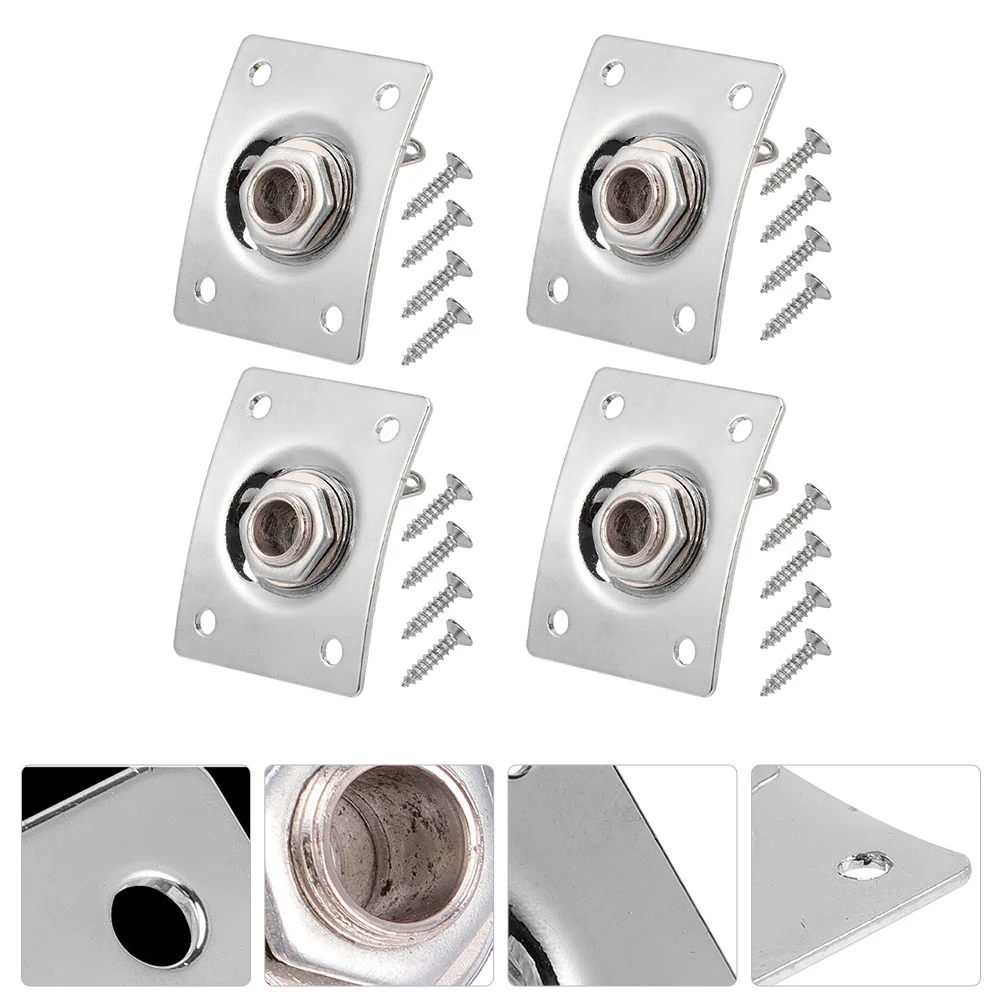 4Pcs Electric Guitar Input Jack Stainless Steel Guitar Jack Bass Accessories Parts Plug Outlet
4Pcs Electric Guitar Input Jack Stainless Steel Guitar Jack Bass Accessories Parts Plug Outlet