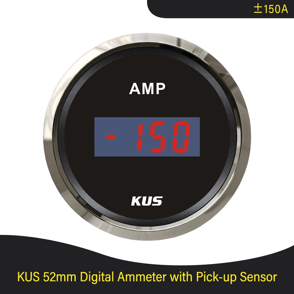 Амперметр KUS 52 Мм +/-50А 80А 150А С Датчиком Тока Для Автомобиля И Лодки, Красная/желтая Подсветка, 12В 24В
Амперметр KUS 52 Мм +/-50А 80А 150А С Датчиком Тока Для Автомобиля И Лодки, Красная/желтая Подсветка, 12В 24В