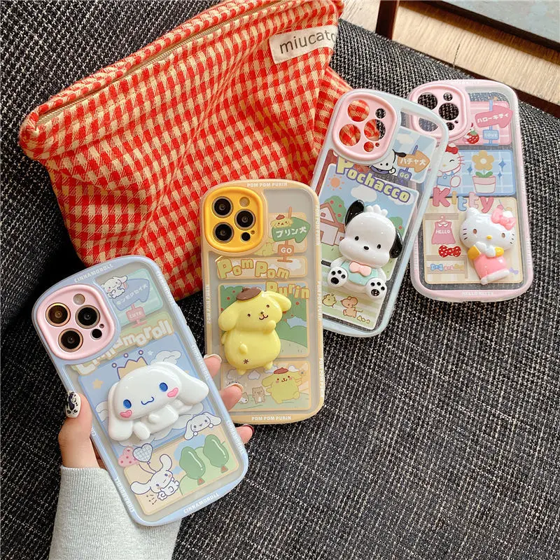 Sanrio Personality lens kuromi hello kitty Pochacco Phone Case For iPhone 14 13 12 11 Pro Max Couple Anti-drop transparent
Sanrio Personality lens kuromi hello kitty Pochacco Phone Case For iPhone 14 13 12 11 Pro Max Couple Anti-drop transparent