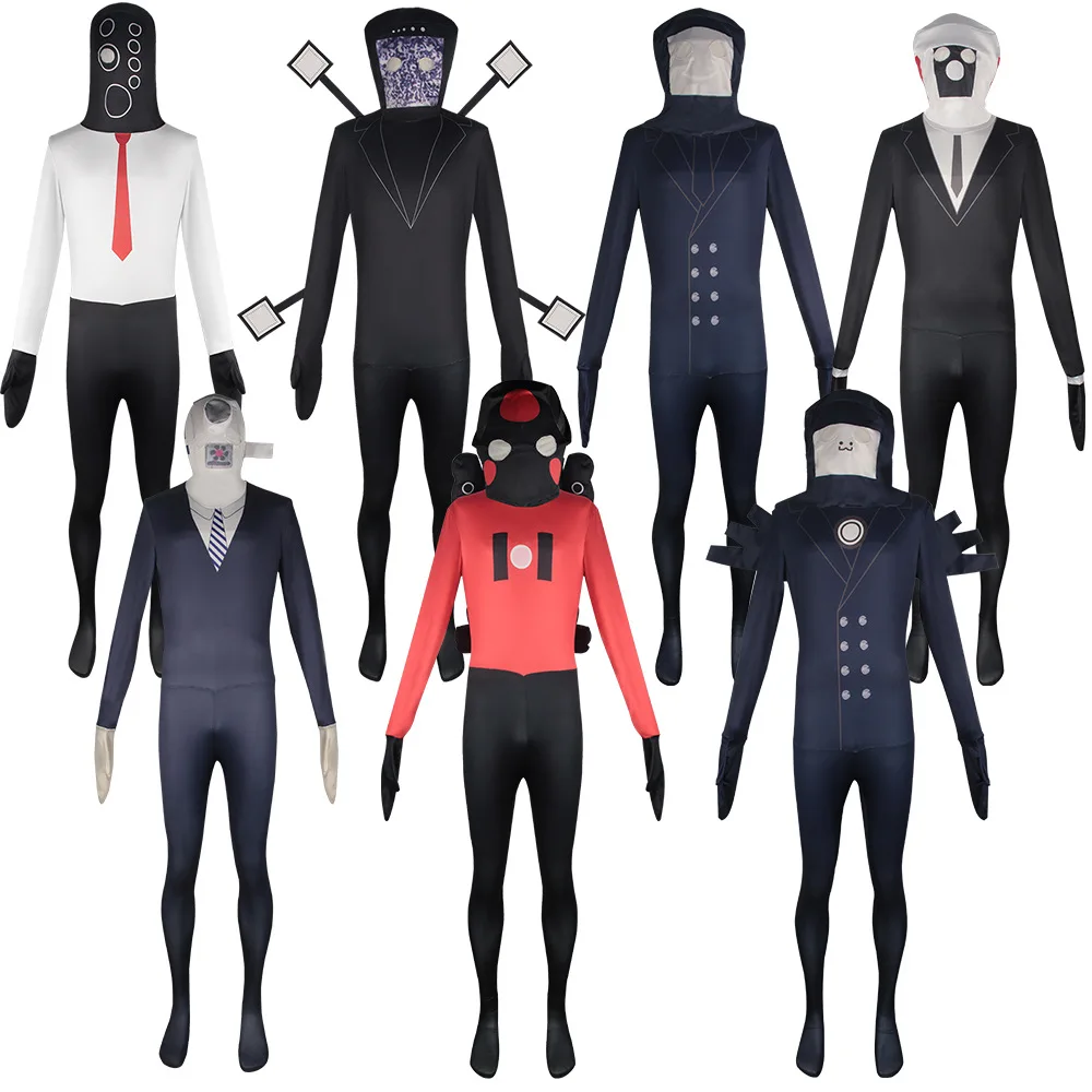Skibidi Toilet Cosplay Costume Speaker Man Camcorder Man Tv Man Cosplay Skibidi Toilet Costume Game Clothing suit mask Kid Adult
Skibidi Toilet Cosplay Costume Speaker Man Camcorder Man Tv Man Cosplay Skibidi Toilet Costume Game Clothing suit mask Kid Adult