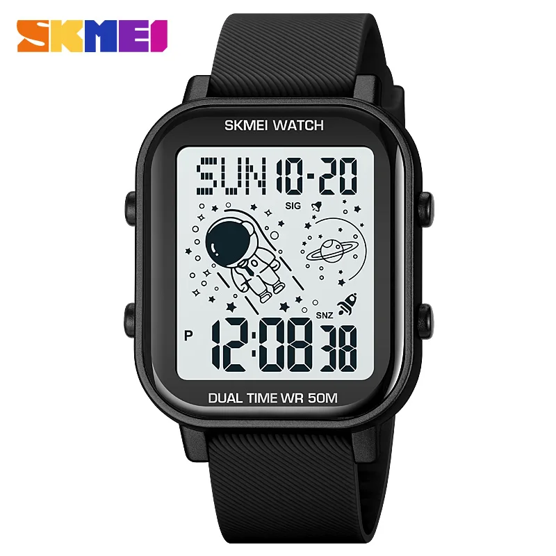 

SKMEI Fashion Digital Sport Watches Mens Count Down Electronic Clock 5Bar Waterproof Chronograph Date Wristwatch reloj hombre