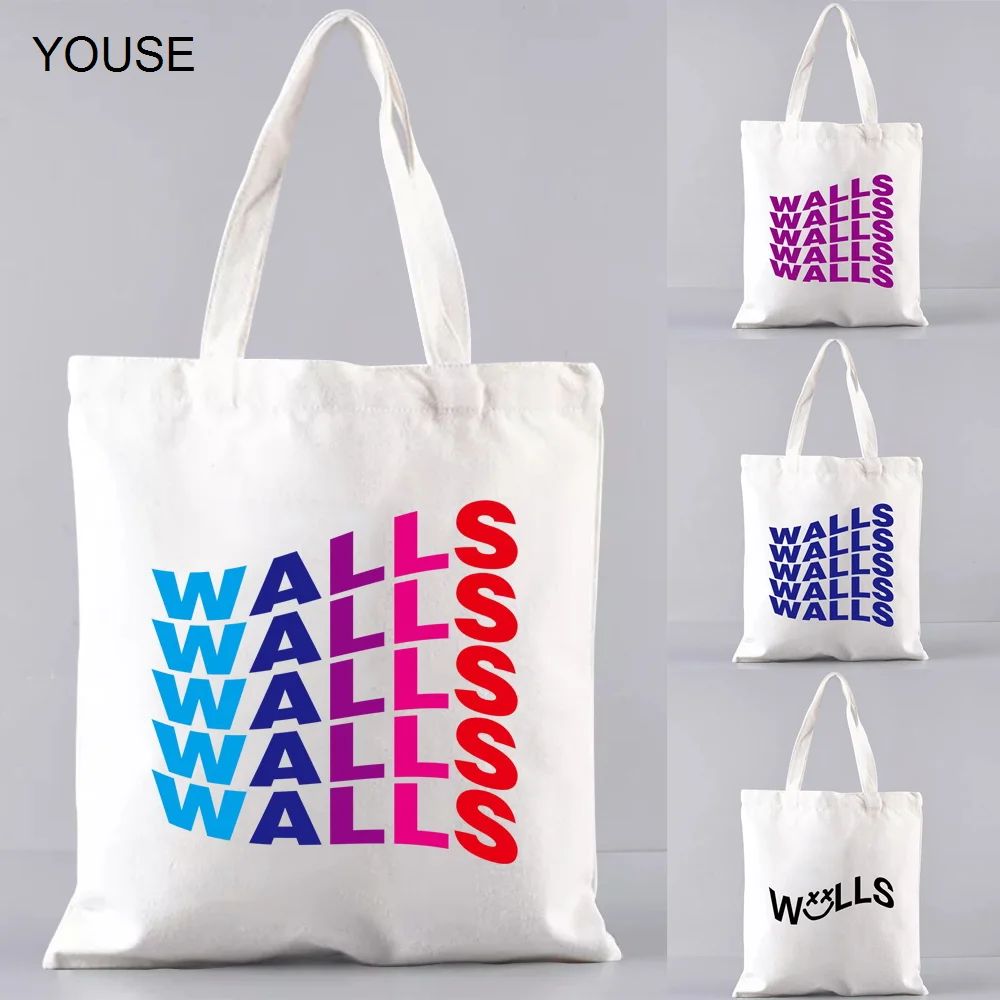 Shopping Bag Shoulder Bag Women Handbag Shopper Reusable Large Capacity Walls Pattern Student Bag
Shopping Bag Shoulder Bag Women Handbag Shopper Reusable Large Capacity Walls Pattern Student Bag