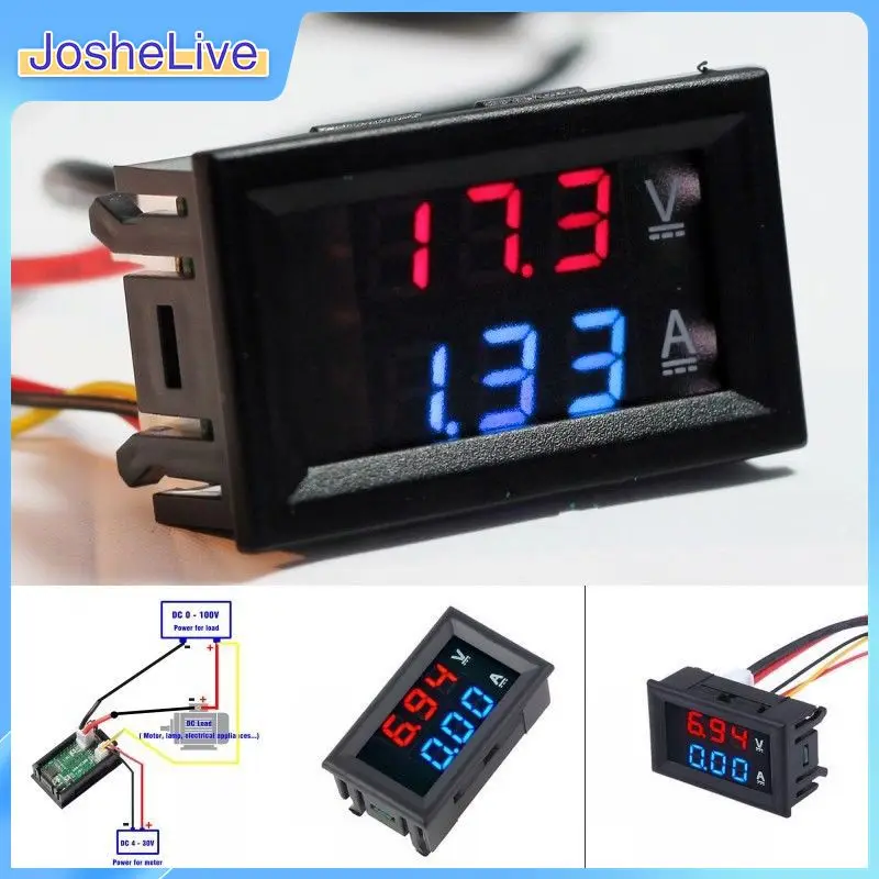 Led Display Digital Voltmeter Volt Meter Gauge Dc 100v 10a Amp Dual Digital Blue Red Led Tester Voltmeter Ammeter Current Meter
Led Display Digital Voltmeter Volt Meter Gauge Dc 100v 10a Amp Dual Digital Blue Red Led Tester Voltmeter Ammeter Current Meter