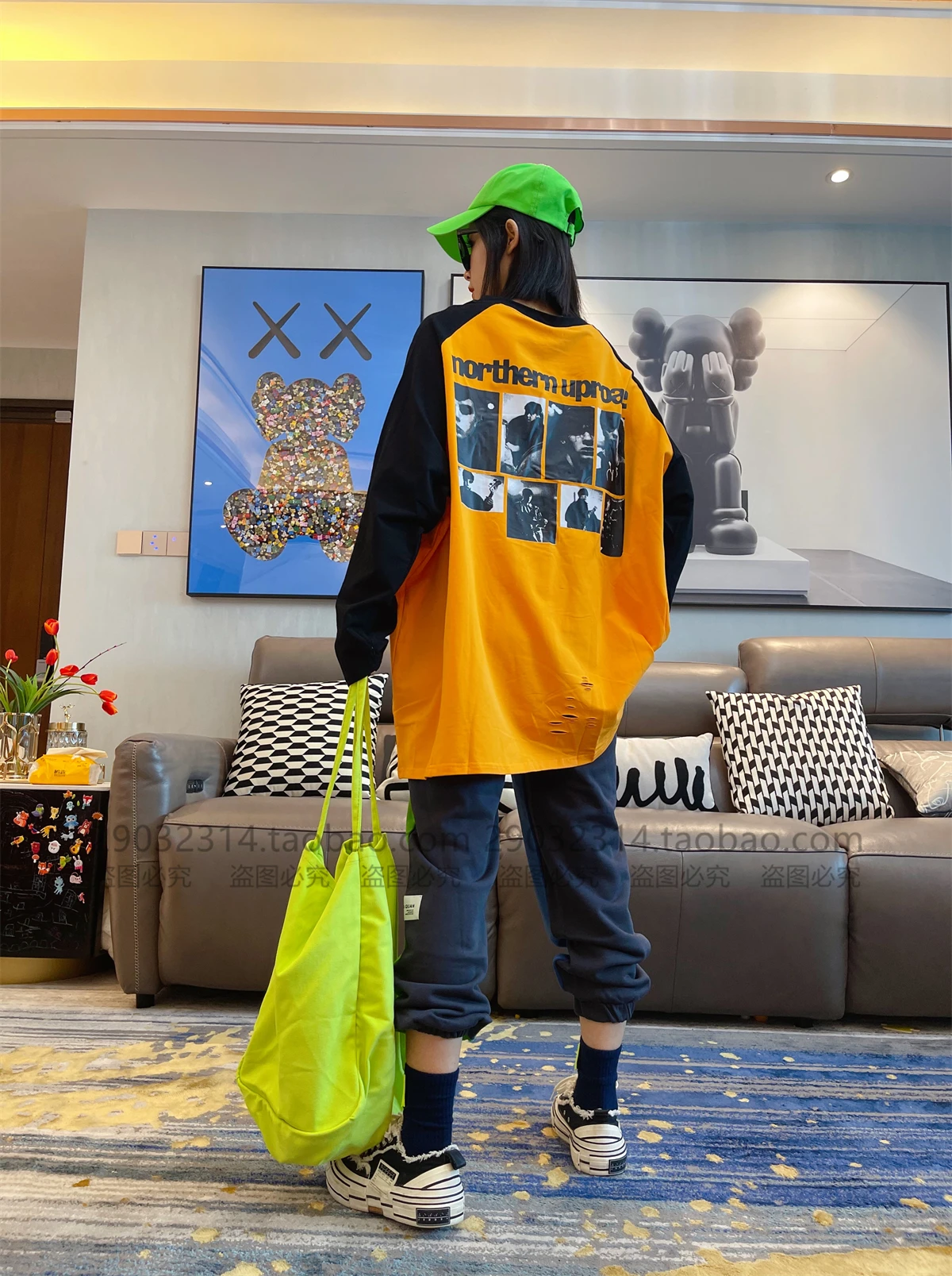 Women's Mid-Length Round Neck Long-Sleeved Sweatshirts 2023 Spring Autumn Loose Cotton Stitching Ripped Print Top T-shirt Female
Women's Mid-Length Round Neck Long-Sleeved Sweatshirts 2023 Spring Autumn Loose Cotton Stitching Ripped Print Top T-shirt Female