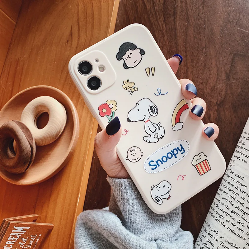 Snoopy Spike Cute Cartoon for Apple 11/12 Pro/max/mini Series Fashion Case Iphone Kawaii Silicone Shockproof Case
Snoopy Spike Cute Cartoon for Apple 11/12 Pro/max/mini Series Fashion Case Iphone Kawaii Silicone Shockproof Case