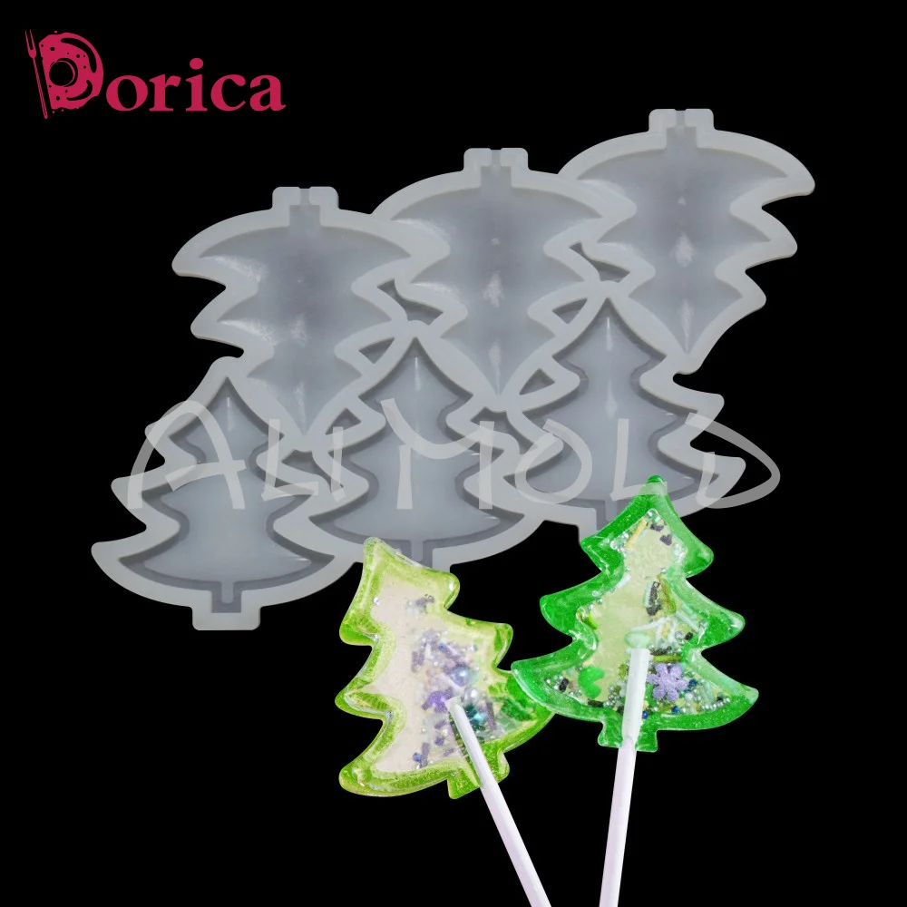 Dorica Christmas Tree Resin Epoxy Mold Diy Handmade Chocolate Silicone Lollipop Mould Kitchen Cake Decorating Tools Bakeware
Dorica Christmas Tree Resin Epoxy Mold Diy Handmade Chocolate Silicone Lollipop Mould Kitchen Cake Decorating Tools Bakeware