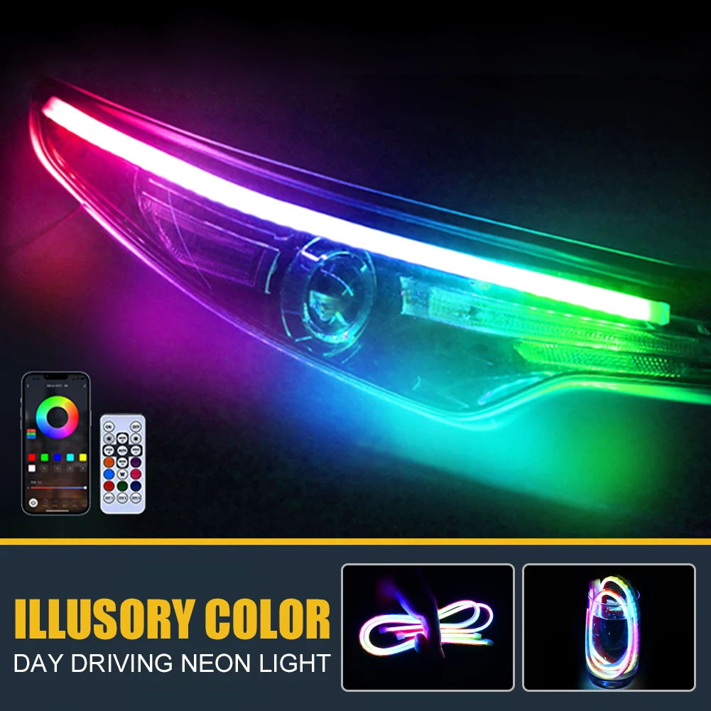 2PCS 30/45/60cm Car LED Neon Light Auto LED Daytime Running Light Waterproof Auto Engine Hood Guide Decorative Ambient Neon Lamp
2PCS 30/45/60cm Car LED Neon Light Auto LED Daytime Running Light Waterproof Auto Engine Hood Guide Decorative Ambient Neon Lamp
