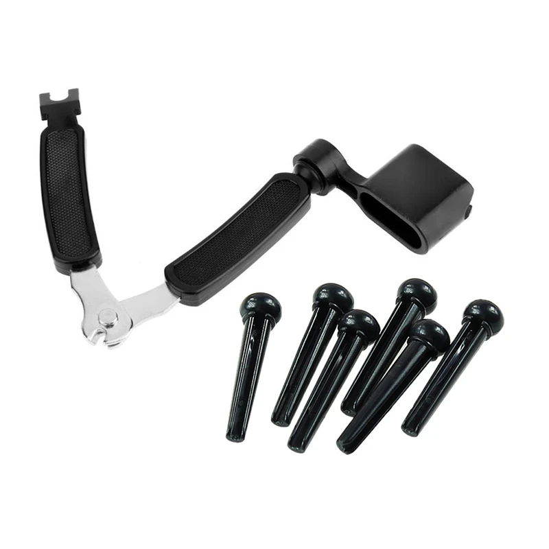 2 Set Guitar Accessories: 1 Set Bridge Pins Saddle Nut Parts Black & 1 Pcs 3 In 1 Guitar Peg String Winder
2 Set Guitar Accessories: 1 Set Bridge Pins Saddle Nut Parts Black & 1 Pcs 3 In 1 Guitar Peg String Winder
