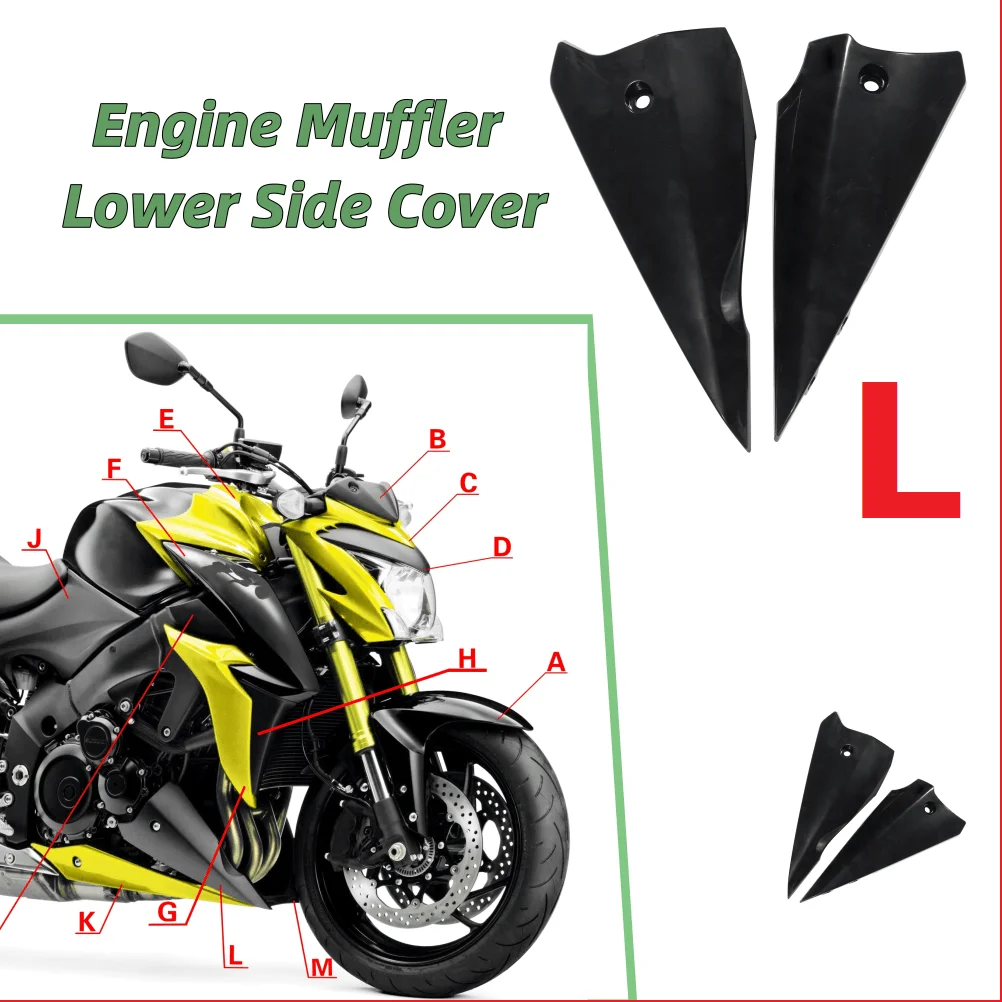 Motorcycle Engine Muffler Lower Side Cover For Suzuki GSX-S1000 2015-2020 Motorbike Accessories Deflector Upper Plate
Motorcycle Engine Muffler Lower Side Cover For Suzuki GSX-S1000 2015-2020 Motorbike Accessories Deflector Upper Plate