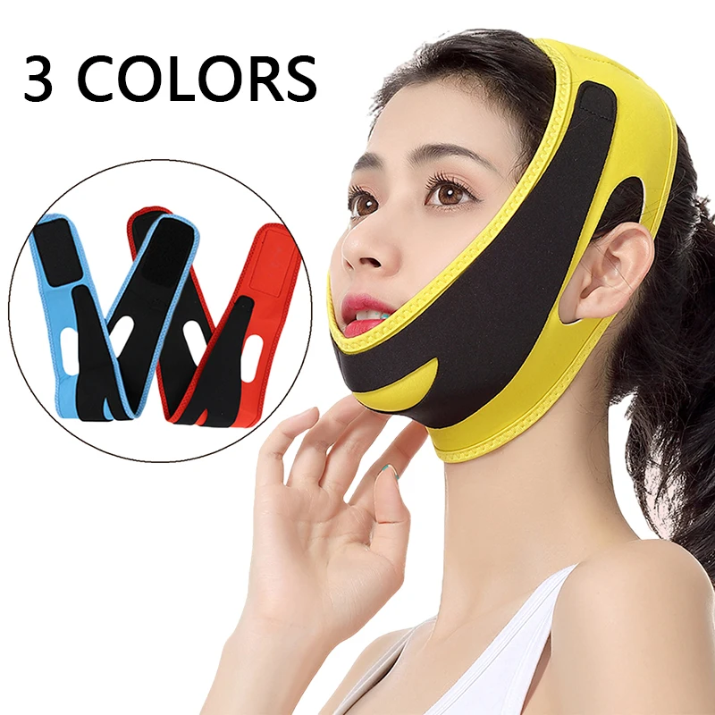 1Pc V-Shape Bandage Face Lift Tighten Double Chin Masseter Elastic Bandage Sleep Slimming Mask Facial Skin Care Tools
1Pc V-Shape Bandage Face Lift Tighten Double Chin Masseter Elastic Bandage Sleep Slimming Mask Facial Skin Care Tools