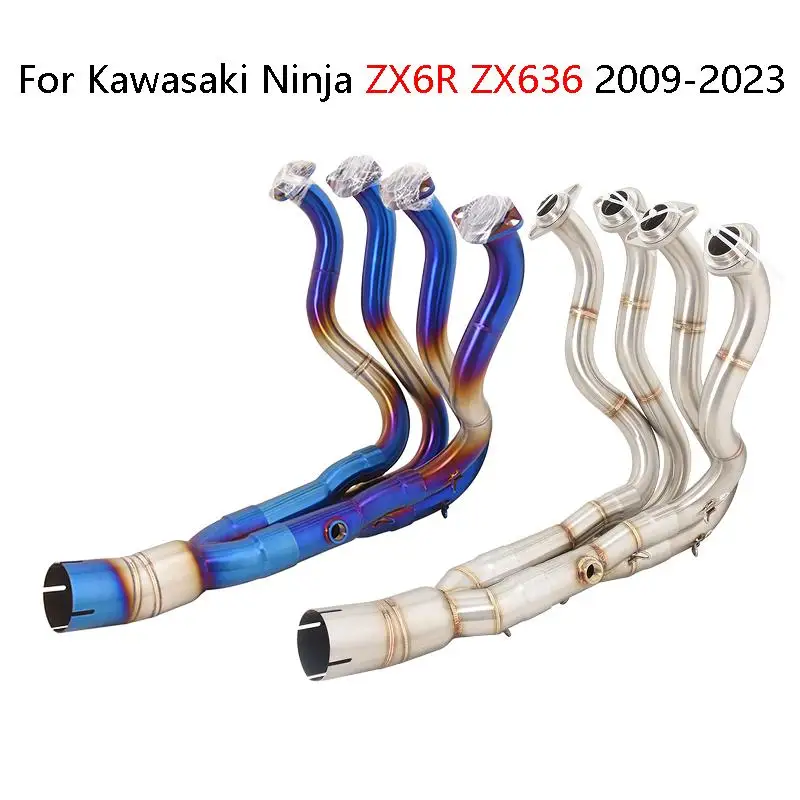 For Kawasaki Ninja ZX6R 2009-2023 Slip On Motorcycle Exhaust System Header Link Pipe Connect Original Pipe Stainless Steel
For Kawasaki Ninja ZX6R 2009-2023 Slip On Motorcycle Exhaust System Header Link Pipe Connect Original Pipe Stainless Steel