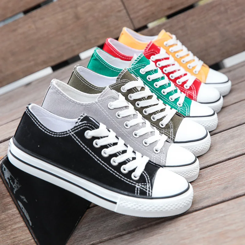 Student Shoes Women Vulcanized Shoes Sneakers Ladies Lace-up Casual Shoes Breathable Walking Canvas Shoes Zapatos Mujer Big Size
Student Shoes Women Vulcanized Shoes Sneakers Ladies Lace-up Casual Shoes Breathable Walking Canvas Shoes Zapatos Mujer Big Size