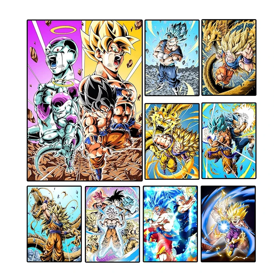 Japanese Anime Diamond Embroidery 5D DIY Diamant Painting Dragon Ball Super Goku Full Square/Round Drill Mosaic Painting
Japanese Anime Diamond Embroidery 5D DIY Diamant Painting Dragon Ball Super Goku Full Square/Round Drill Mosaic Painting