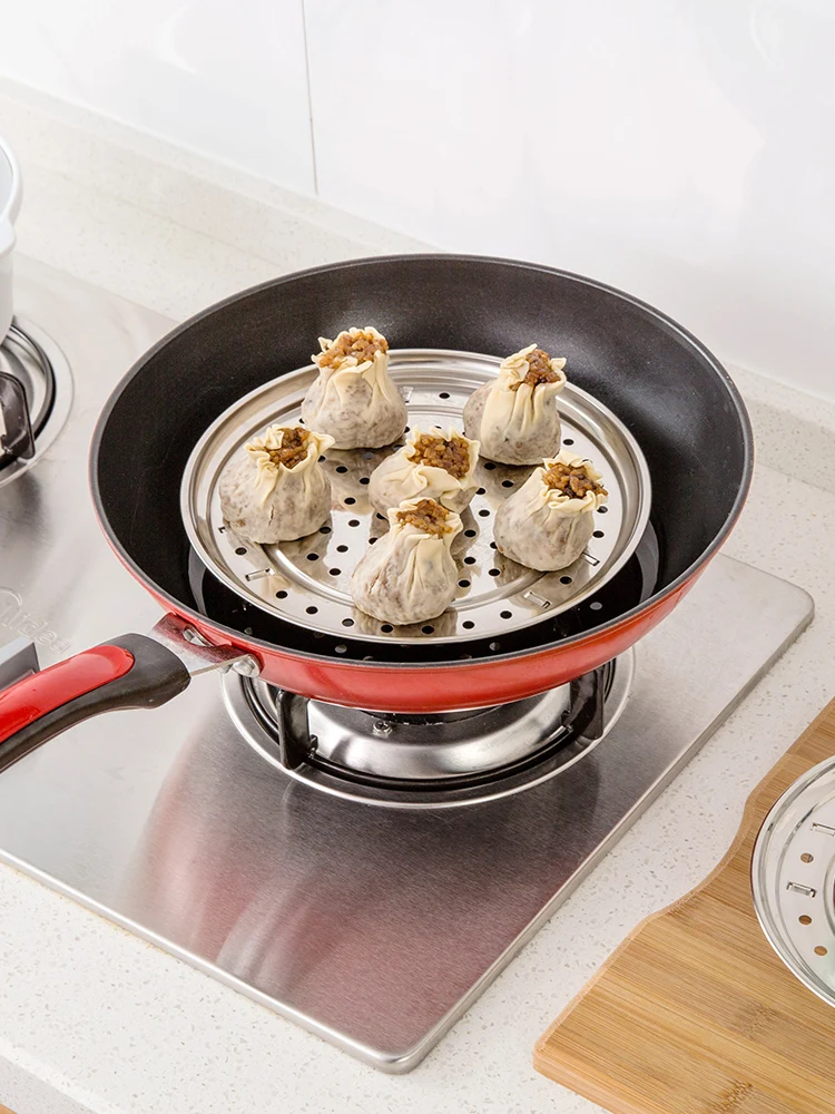 Stainless Steel Steamer cooker plate Shelf Cookware Dumpling bread Rack Durable Pot Steaming Tray Stand Kitchen Accessories
Stainless Steel Steamer cooker plate Shelf Cookware Dumpling bread Rack Durable Pot Steaming Tray Stand Kitchen Accessories