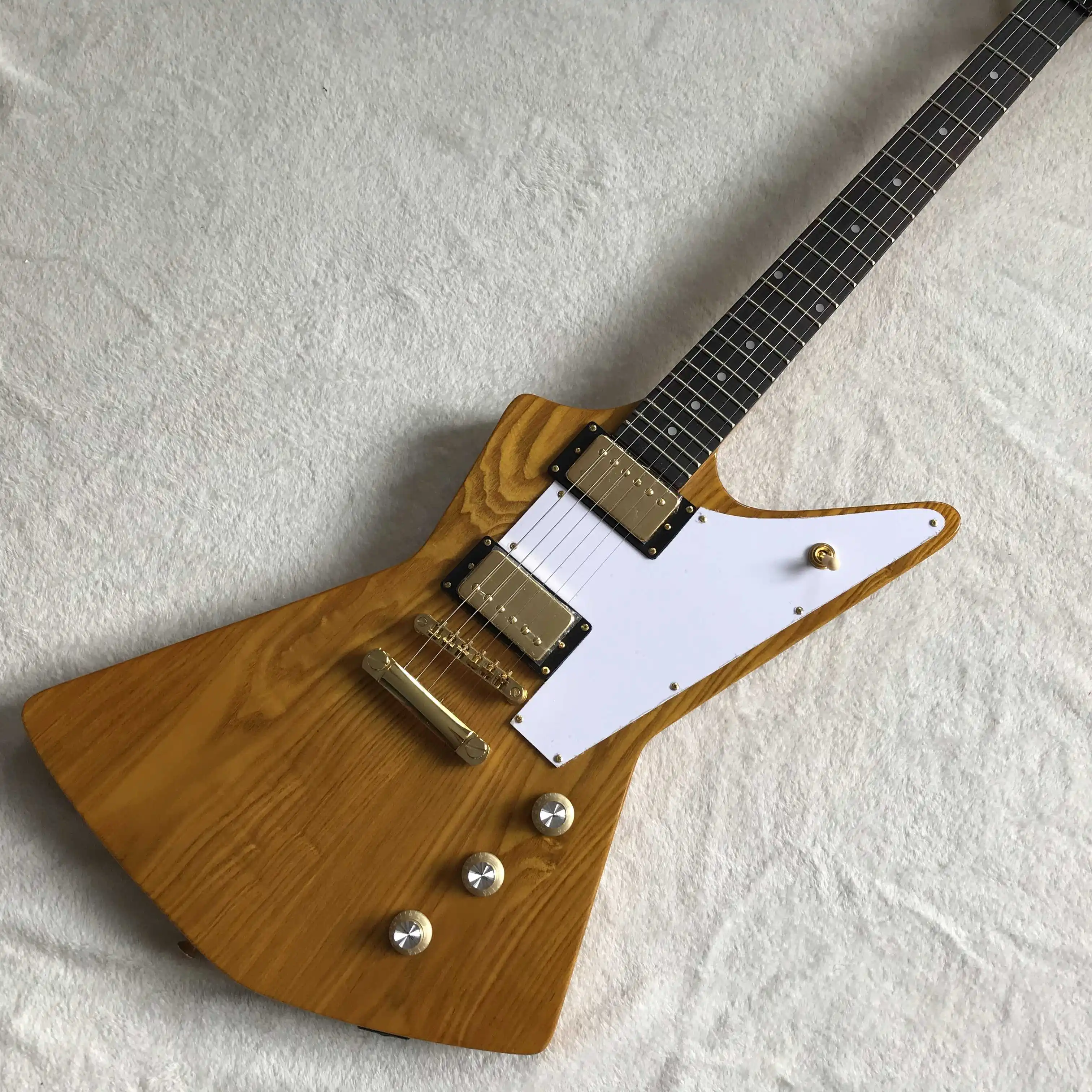 Бесплатная доставка, коричневого цвета, специальная форма, белое украшение, электрогитара, новинка 2022 года, Элитный дизайн на заказ, 
Бесплатная доставка, коричневого цвета, специальная форма, белое украшение, электрогитара, новинка 2022 года, Элитный дизайн на заказ,