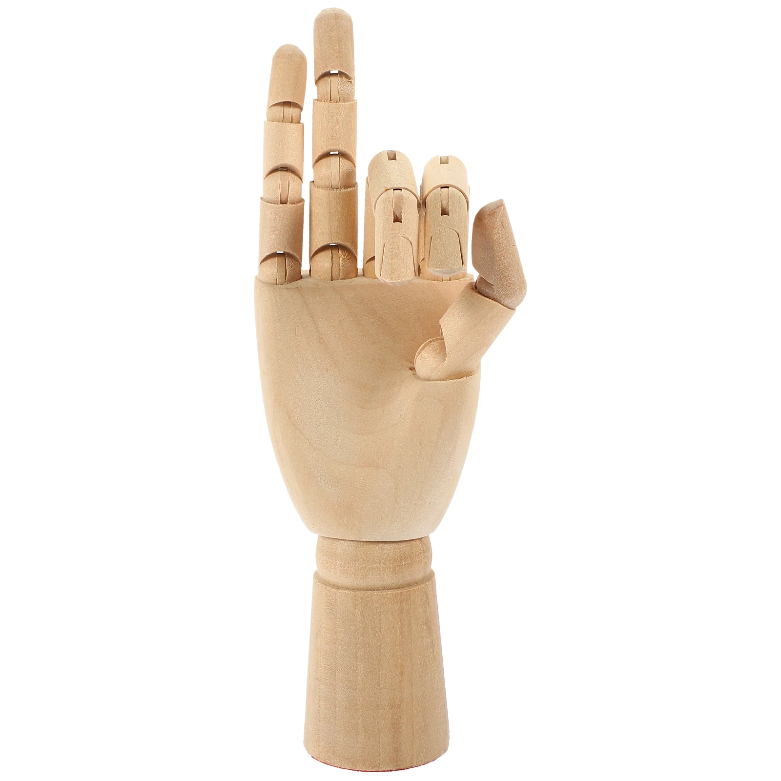 Solid Wood Crafts Desktop Decor Articulated Wooden Hand Jointed Adornment Ornament Mannequin
Solid Wood Crafts Desktop Decor Articulated Wooden Hand Jointed Adornment Ornament Mannequin