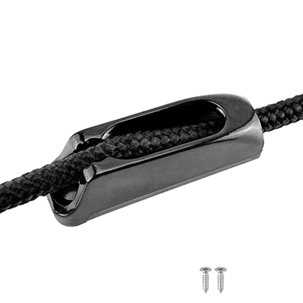 Nylon Rope Clamp Cord Clamp 2PC 50*15*20mm 8 Grams Black Board Easy To Adjust Marine Sailboat Rope High Quality
Nylon Rope Clamp Cord Clamp 2PC 50*15*20mm 8 Grams Black Board Easy To Adjust Marine Sailboat Rope High Quality