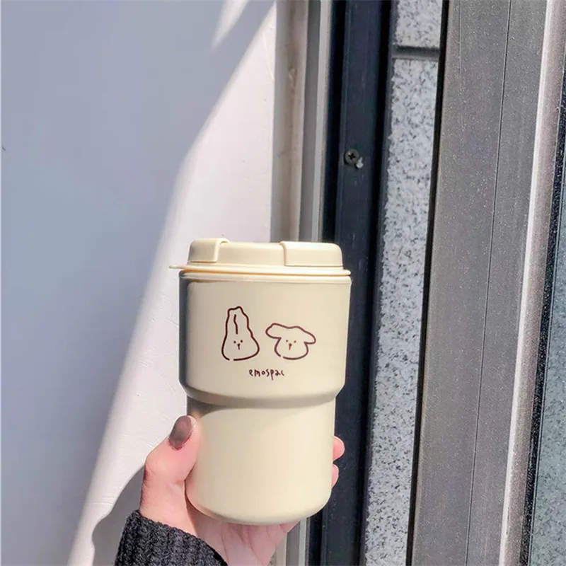 320ml Korean Version Cartoon Anime Mug Simple Design Lovely Hand-painted Illustration Lovers Coffee Milk Tea Bottle Kawaii Cup
320ml Korean Version Cartoon Anime Mug Simple Design Lovely Hand-painted Illustration Lovers Coffee Milk Tea Bottle Kawaii Cup