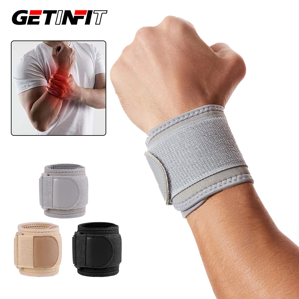 

1Pcs Sport Wristband Wrist Brace Protection Wrist Tendon Sheath Brace Wrap Bandage Support Sprain Fitness Badminton Wrist Strap