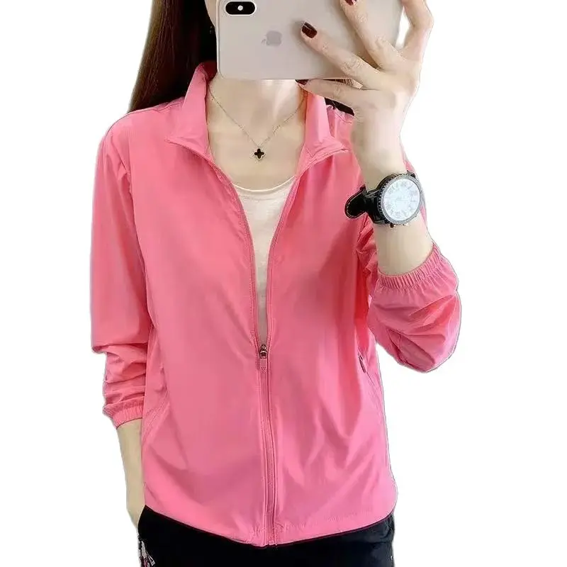 Anti-UV Women's Jacket Tops Summer Autumn 2022 New Loose Thin Casual Jacket Sun Protection Clothing Female Outerwear Sportswear
Anti-UV Women's Jacket Tops Summer Autumn 2022 New Loose Thin Casual Jacket Sun Protection Clothing Female Outerwear Sportswear